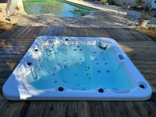 Solomiac Domaine Du Bile - Piscine Et Jacuzzi Privesヴィラ
